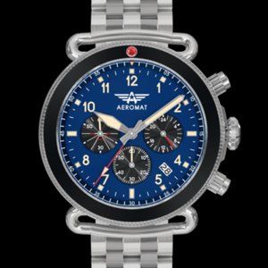 Aeromat "Pilot" Watch, 44 MM